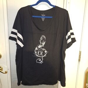 Black Music Graphic T-Shirt